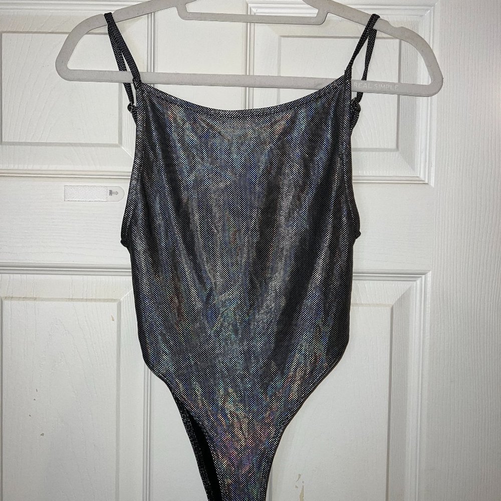 Metallic/ Chrome Bodysuit